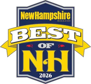 Best of New Hampshire 2026 award badge, Magic Mirror of New England winner for Best Photo Booth Experience